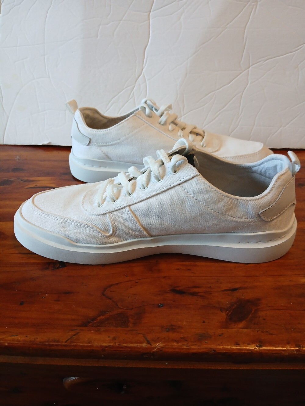 Cole Haan GrandPro Rally Canvas Low-Top Sneakers in Off-White Women's Size 8.5B - Picture 7 of 13